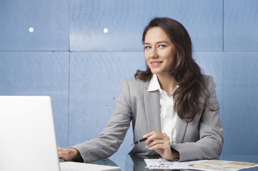 Businesswoman at workplace